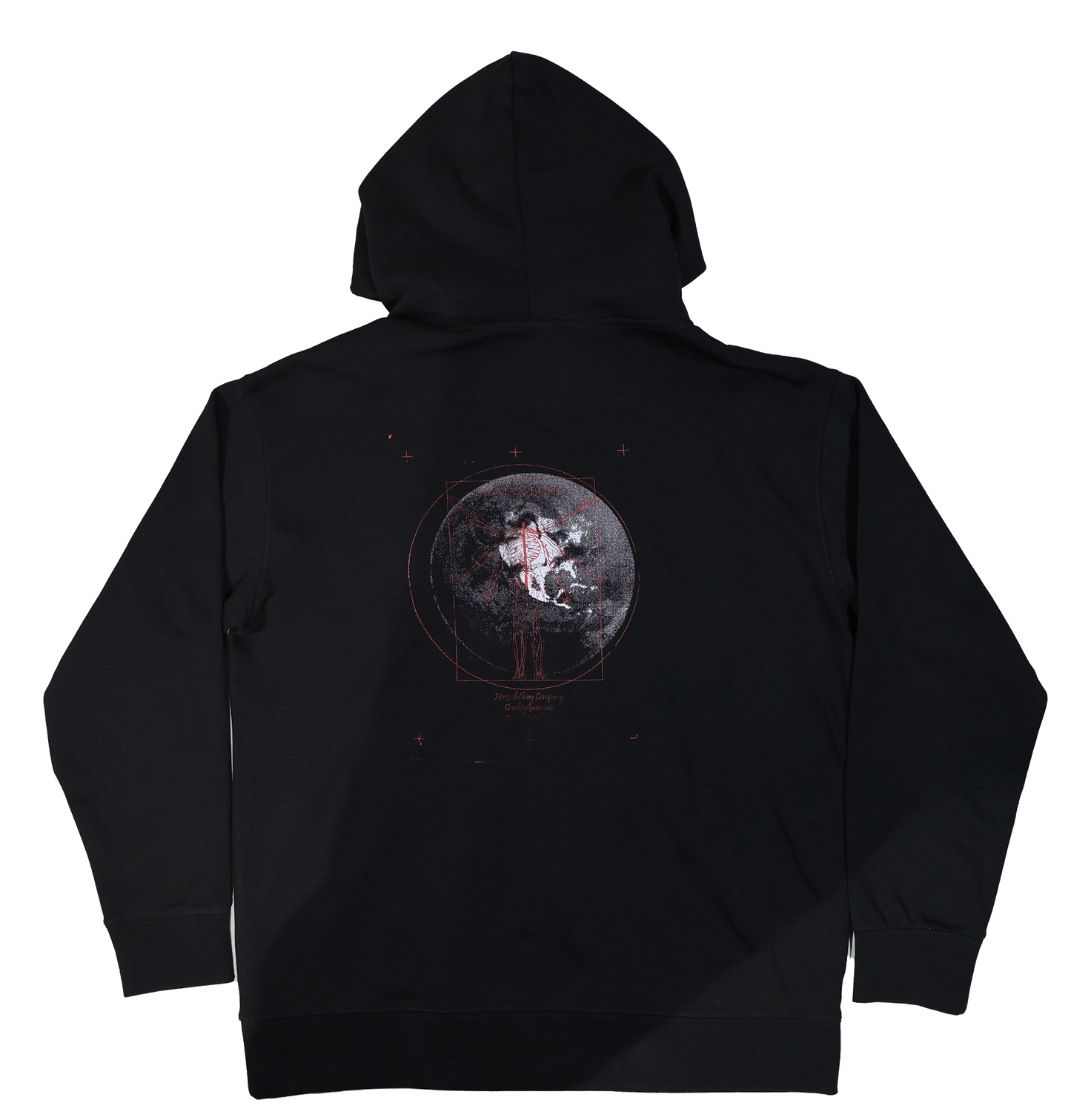 Embroidered & Screen Printed Hoodie
