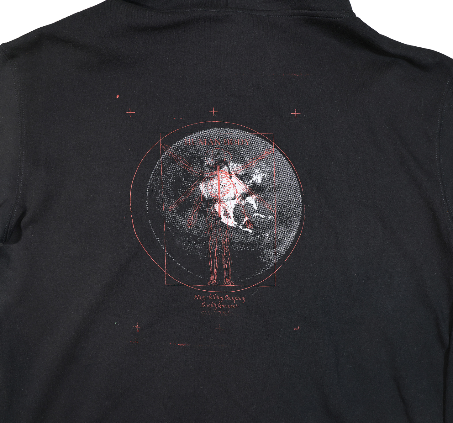 Embroidered & Screen Printed Hoodie