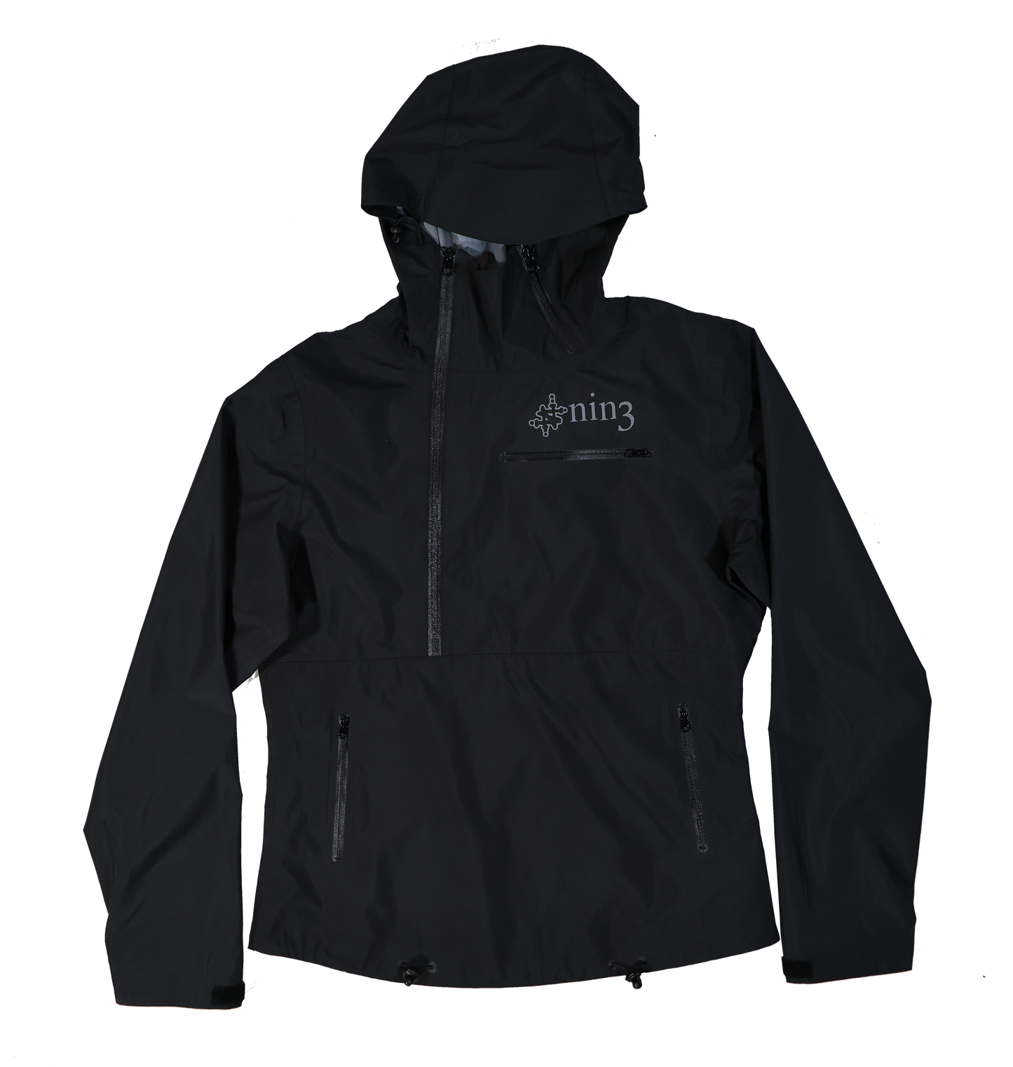 Double Zip Rain Hoodie