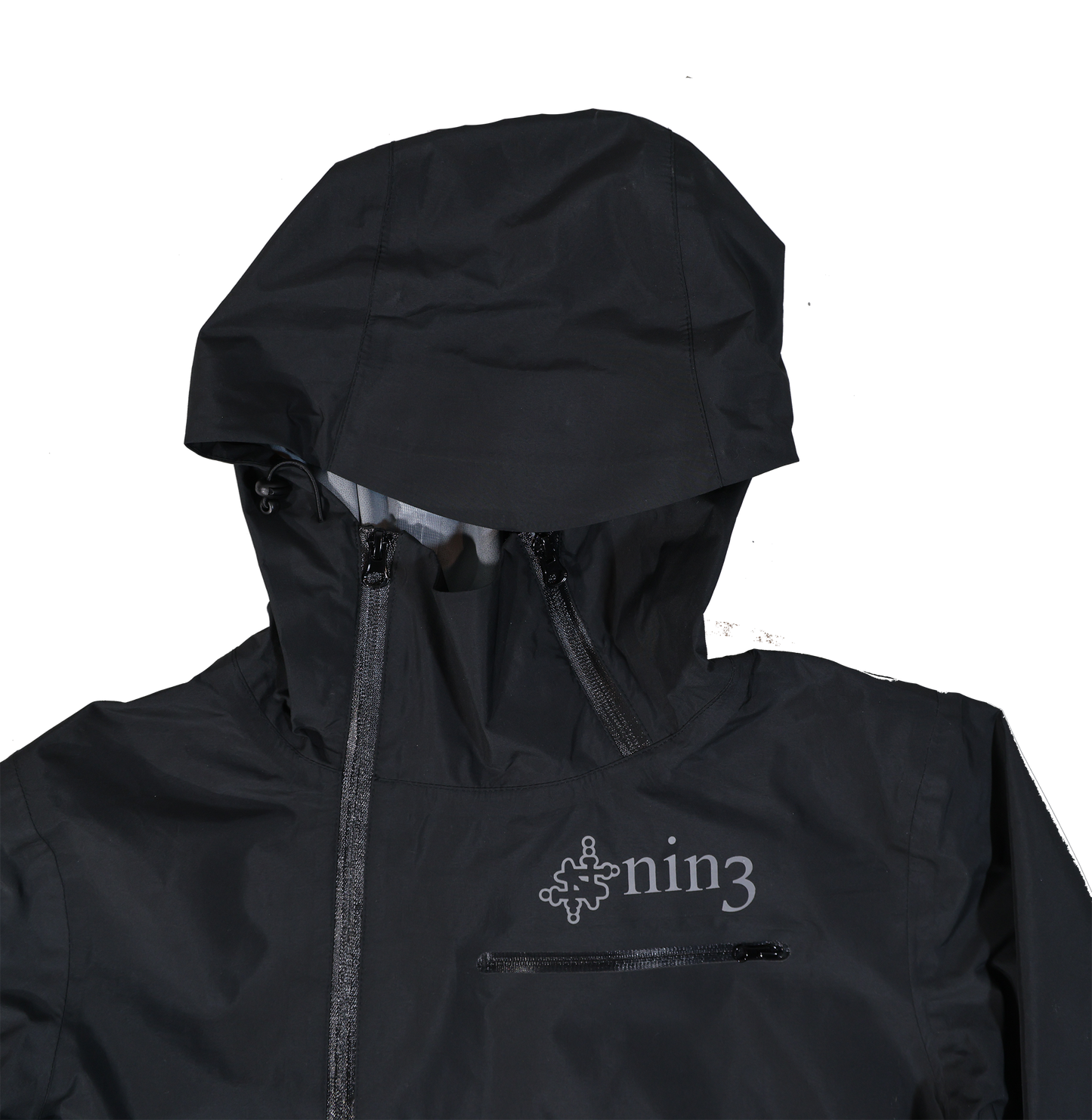 Double Zip Rain Hoodie