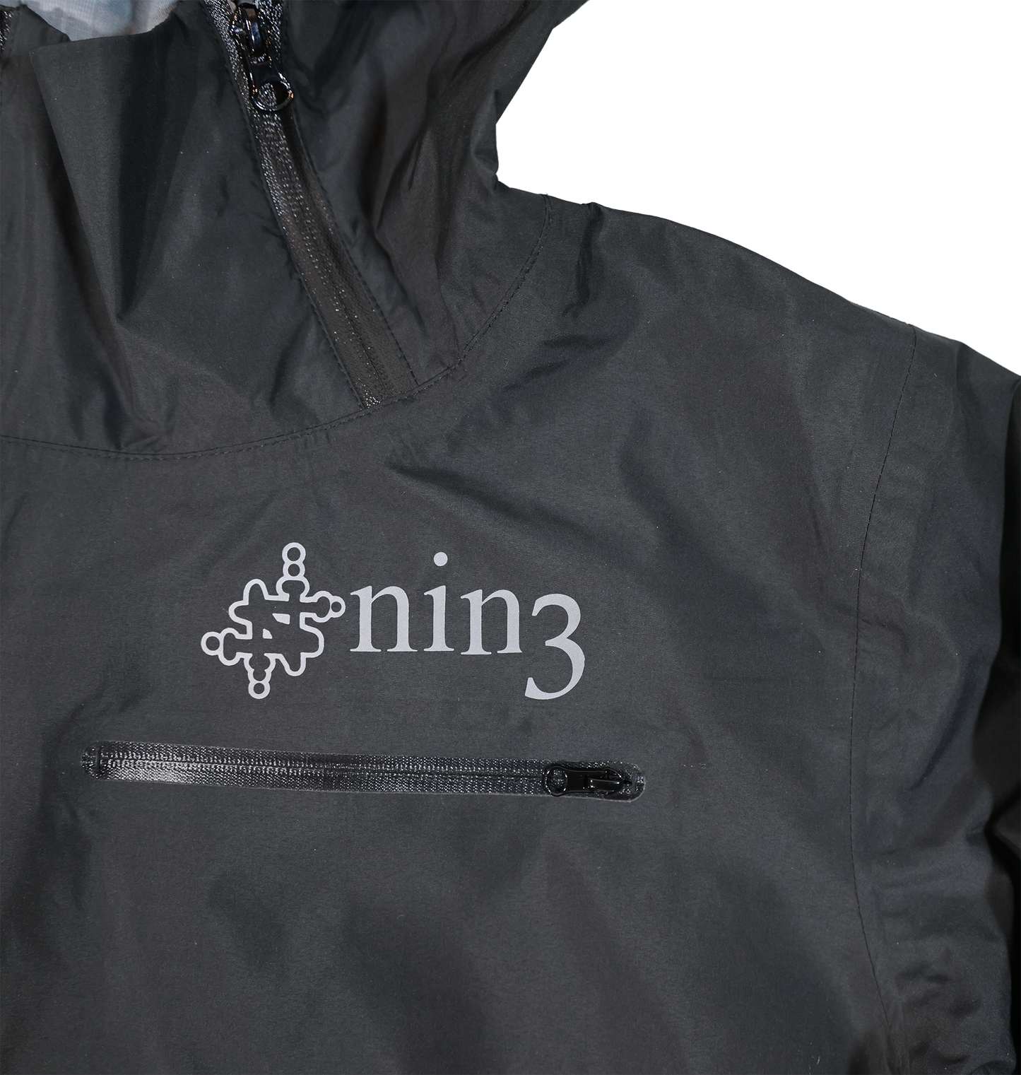Double Zip Rain Hoodie