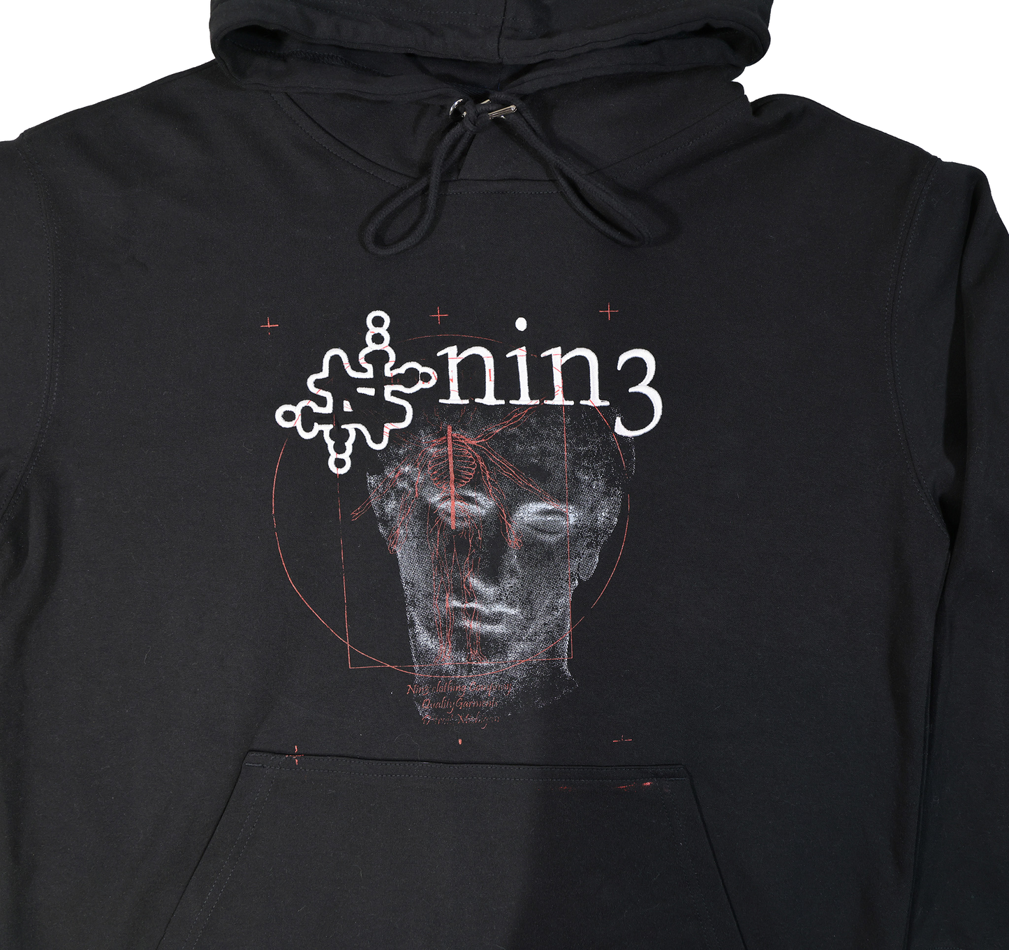Embroidered & Screen Printed Hoodie